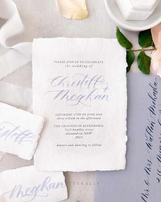 WILLOW | CALLIGRAPHY INVITATION