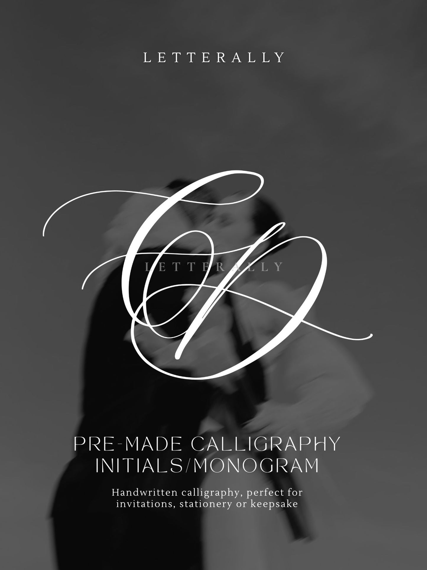 CD | PRE-MADE INITIALS/MONOGRAM CALLIGRAPHY DESIGN