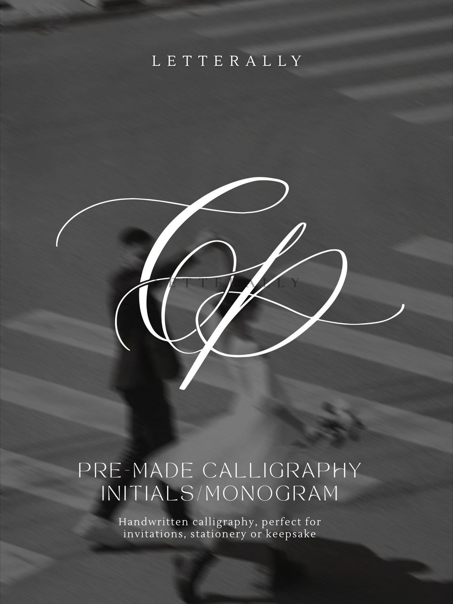CP | PRE-MADE INITIALS/MONOGRAM CALLIGRAPHY DESIGN