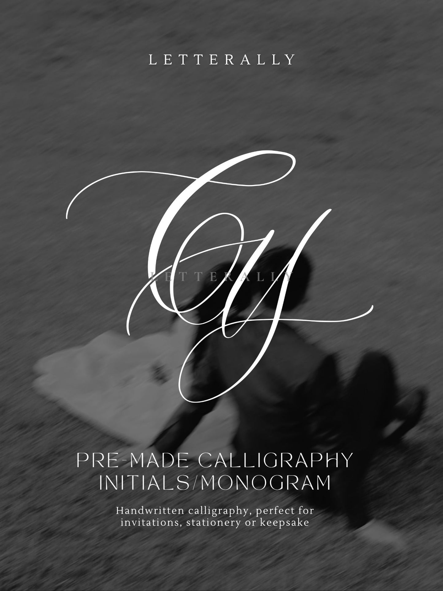 CY | PRE-MADE INITIALS/MONOGRAM CALLIGRAPHY DESIGN