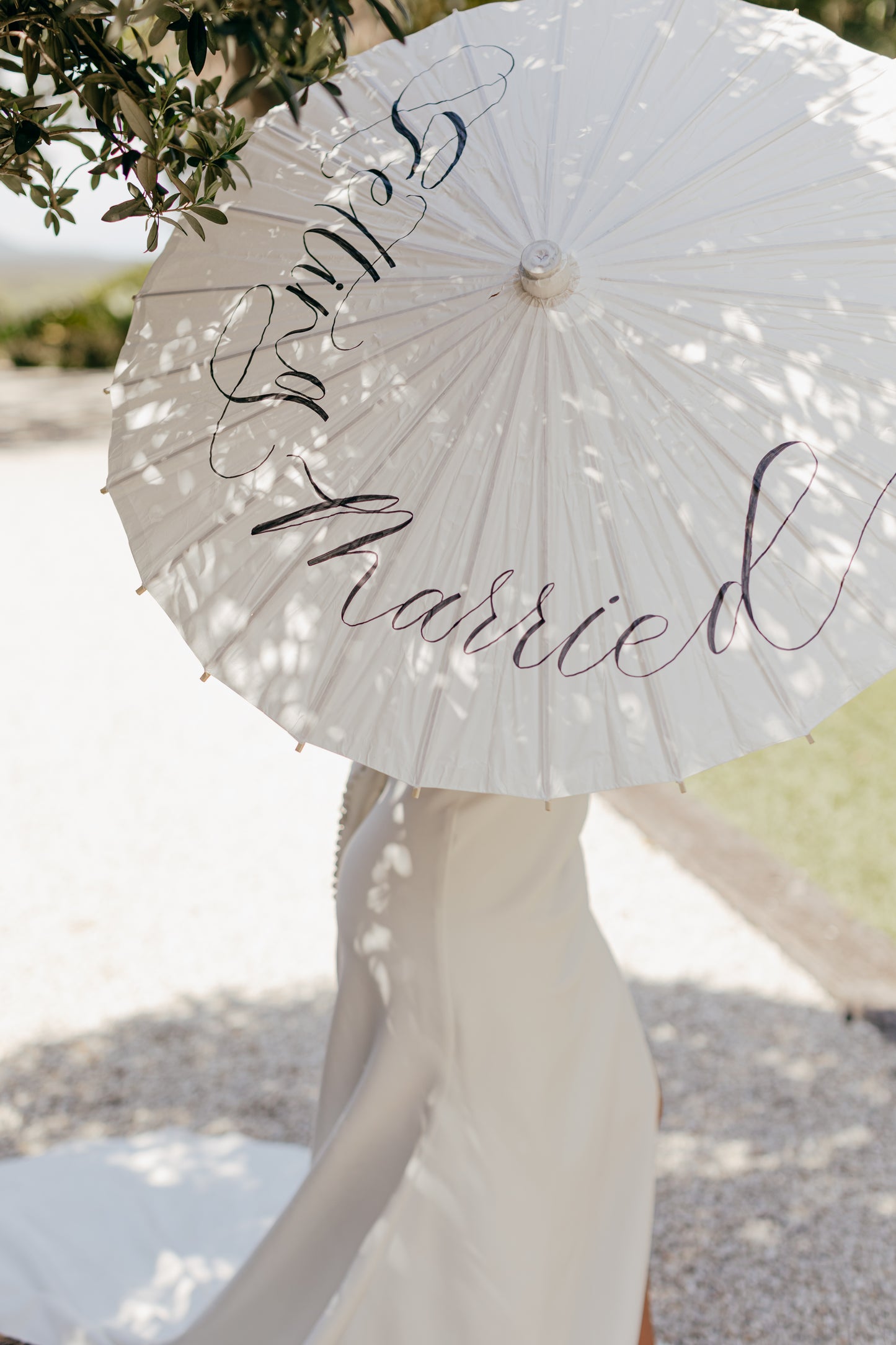 PERSONALISED WEDDING PARASOLS (SUN UMBRELLA)