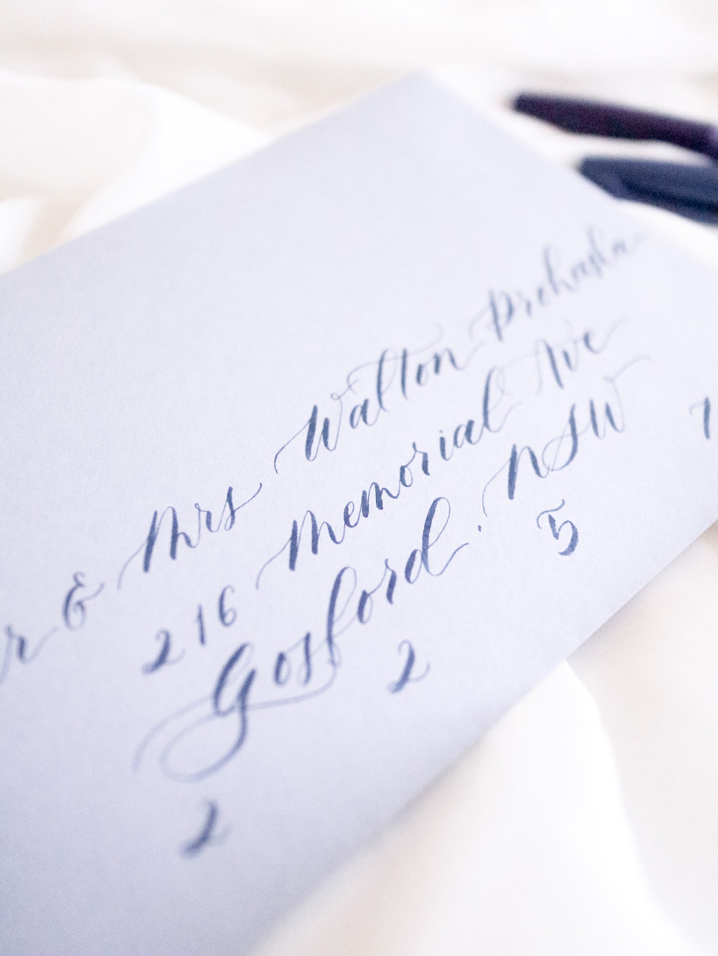 CALLIGRAPHY ENVELOPE ADDRESSING (IN-STUDIO SERVICE)