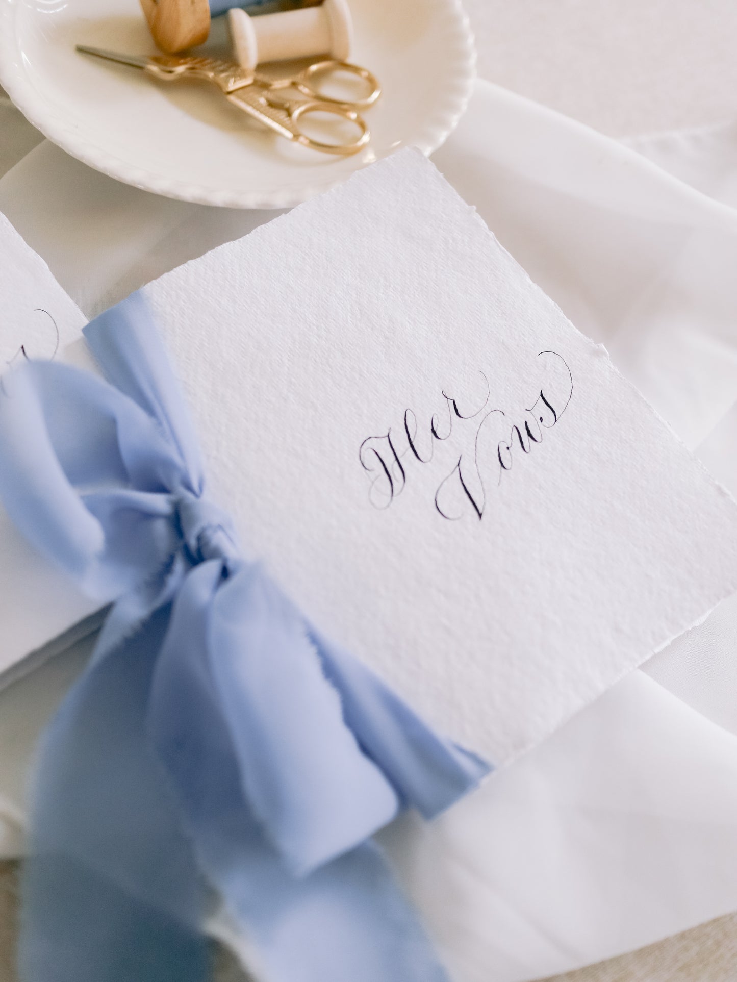 SET OF 2 PERSONALISED WEDDING VOW BOOKS