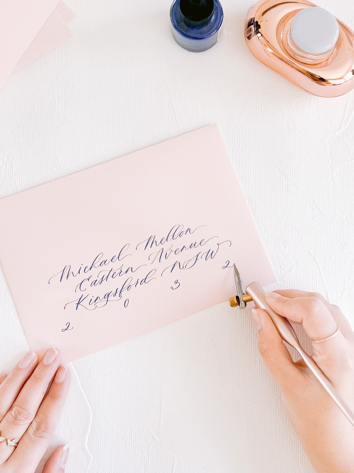 CALLIGRAPHY ENVELOPE ADDRESSING (IN-STUDIO SERVICE)