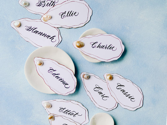 Casual Chic: DIY Your Own Place Cards for Your Wedding or Event