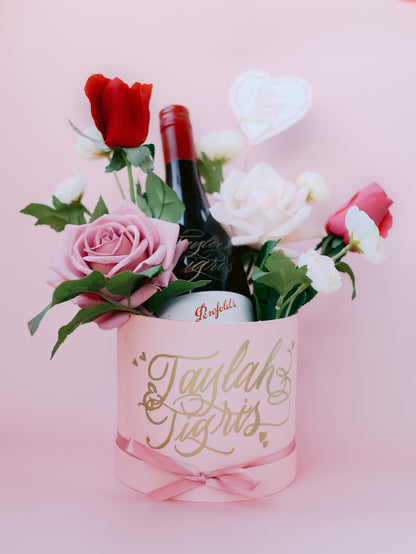 VALENTINE'S DAY WINE ENGRAVING GIFT SET