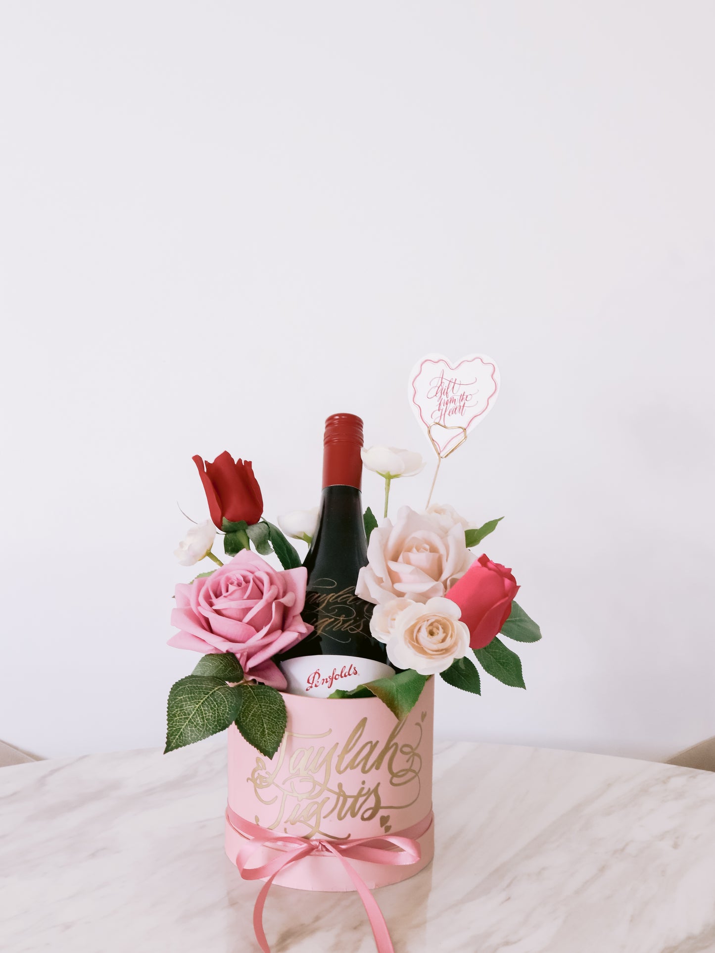 VALENTINE'S DAY WINE ENGRAVING GIFT SET