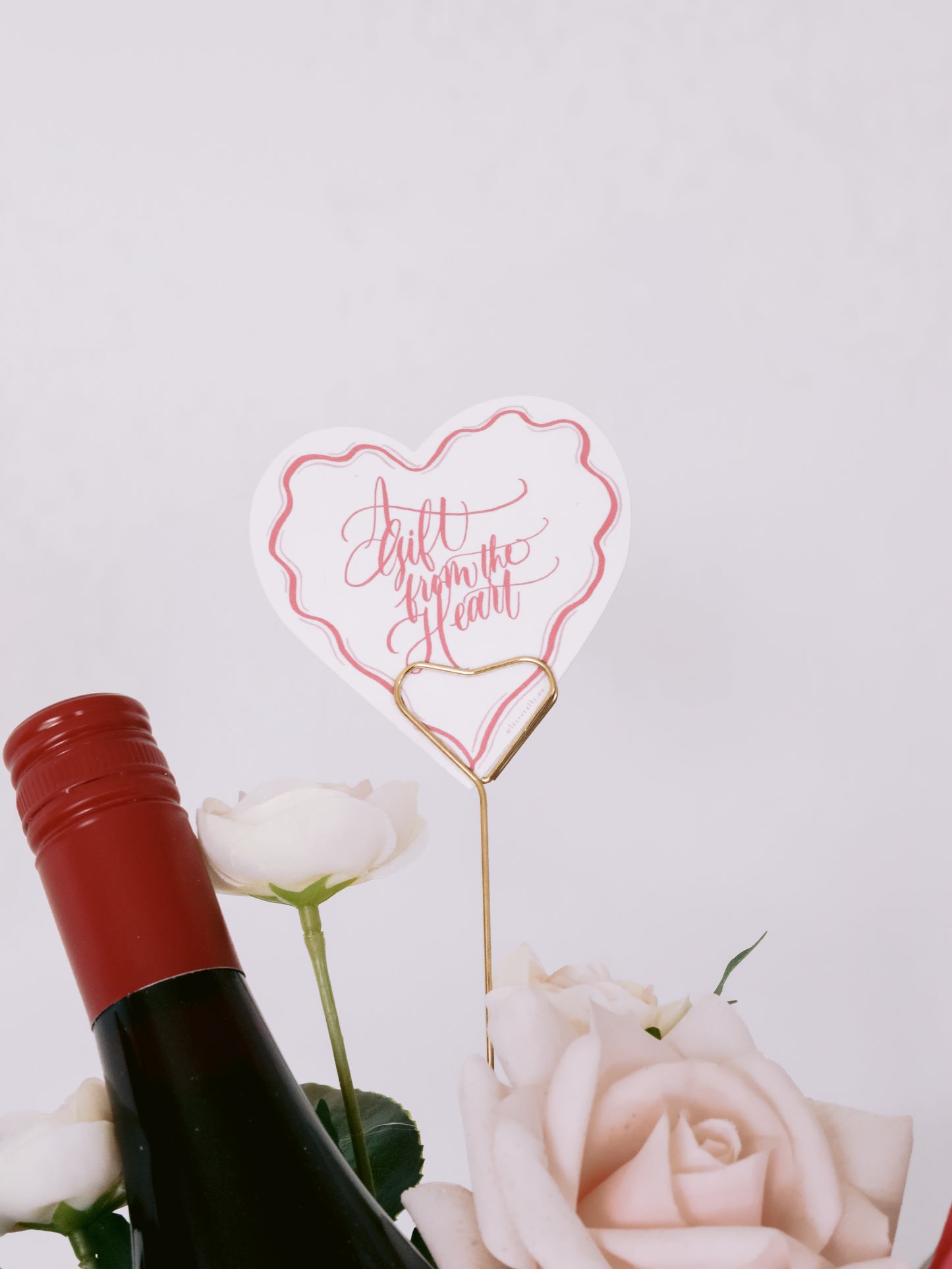 VALENTINE'S DAY WINE ENGRAVING GIFT SET