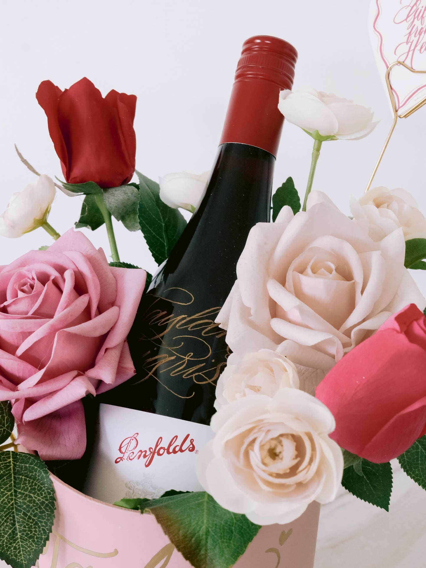 VALENTINE'S DAY WINE ENGRAVING GIFT SET