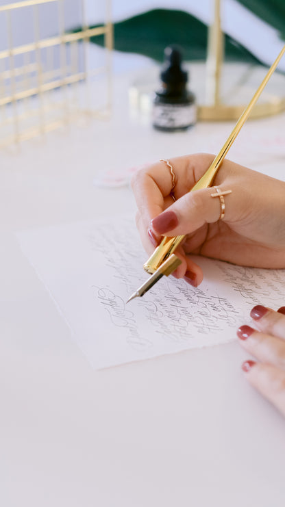 VALENTINE'S DAY CALLIGRAPHY LOVE LETTER