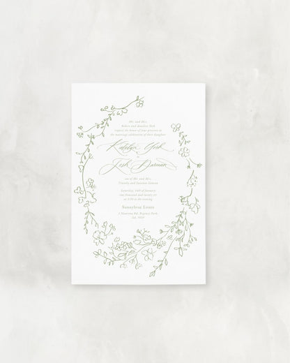 LUMINA SET (Invitation + Envelope)
