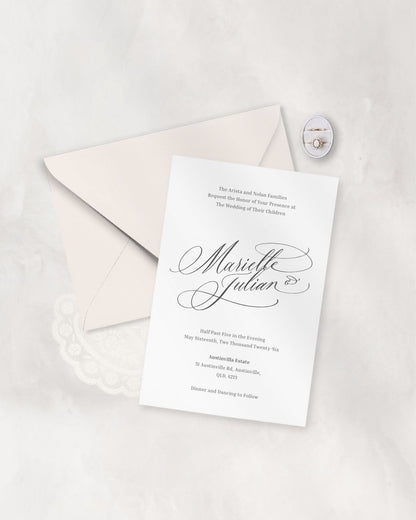 AERIS SET (Invitation + Envelope)