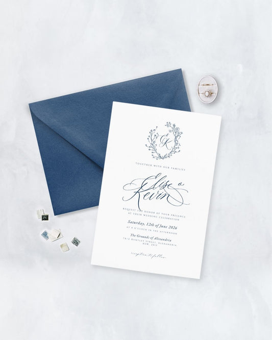 AMORE SET (Invitation + Envelope)