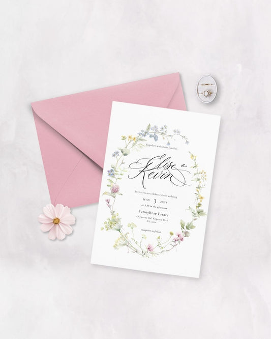FIORA SET (Invitation + Envelope)