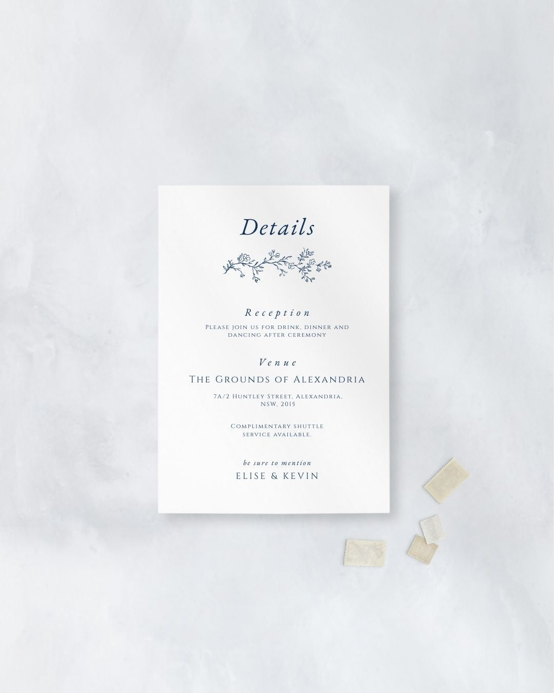 AMORE | DETAILS CARD