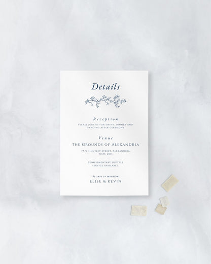 AMORE | DETAILS CARD
