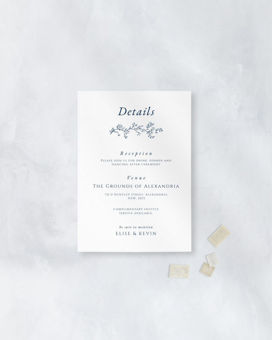 AMORE | DETAILS CARD