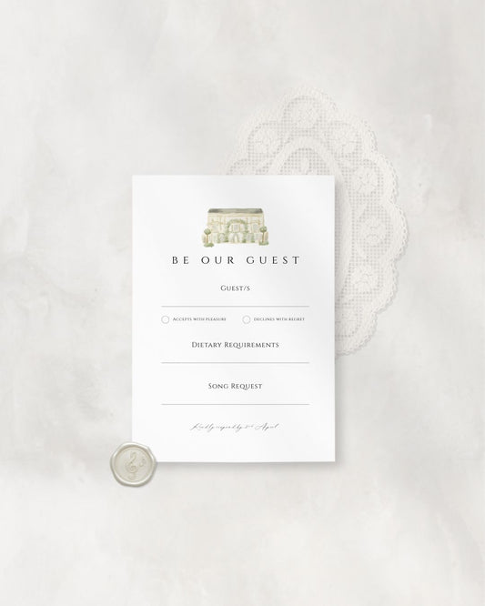 SOLENNE | RSVP CARD