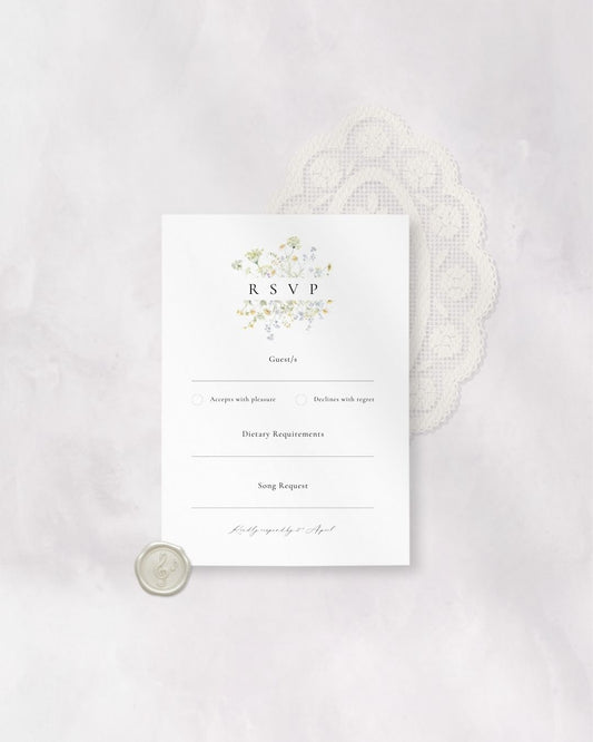 FIORA | RSVP CARD