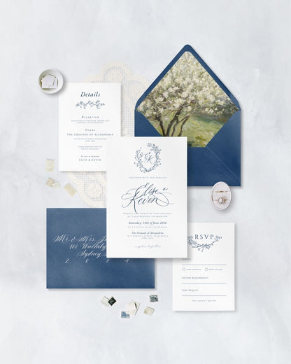 AMORE SET (Invitation + Envelope)