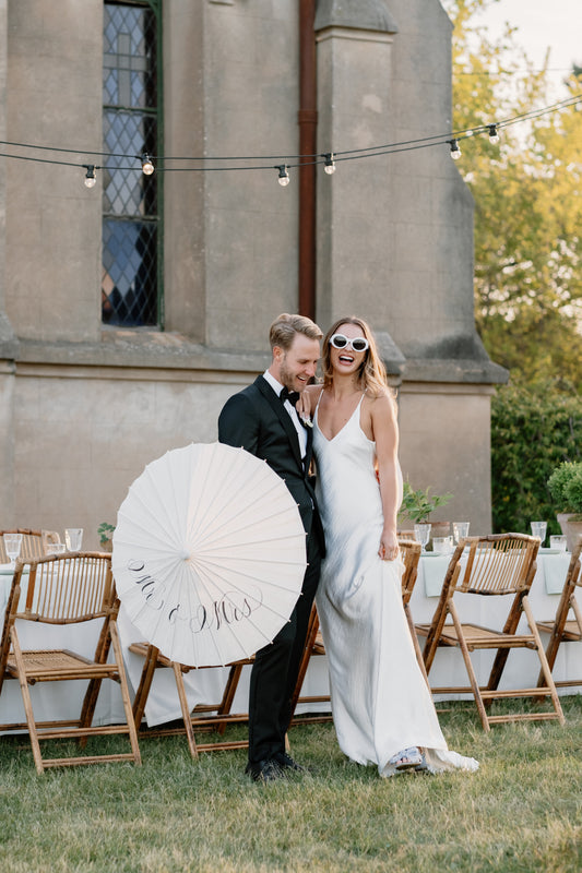 PERSONALISED WEDDING PARASOLS (SUN UMBRELLA)