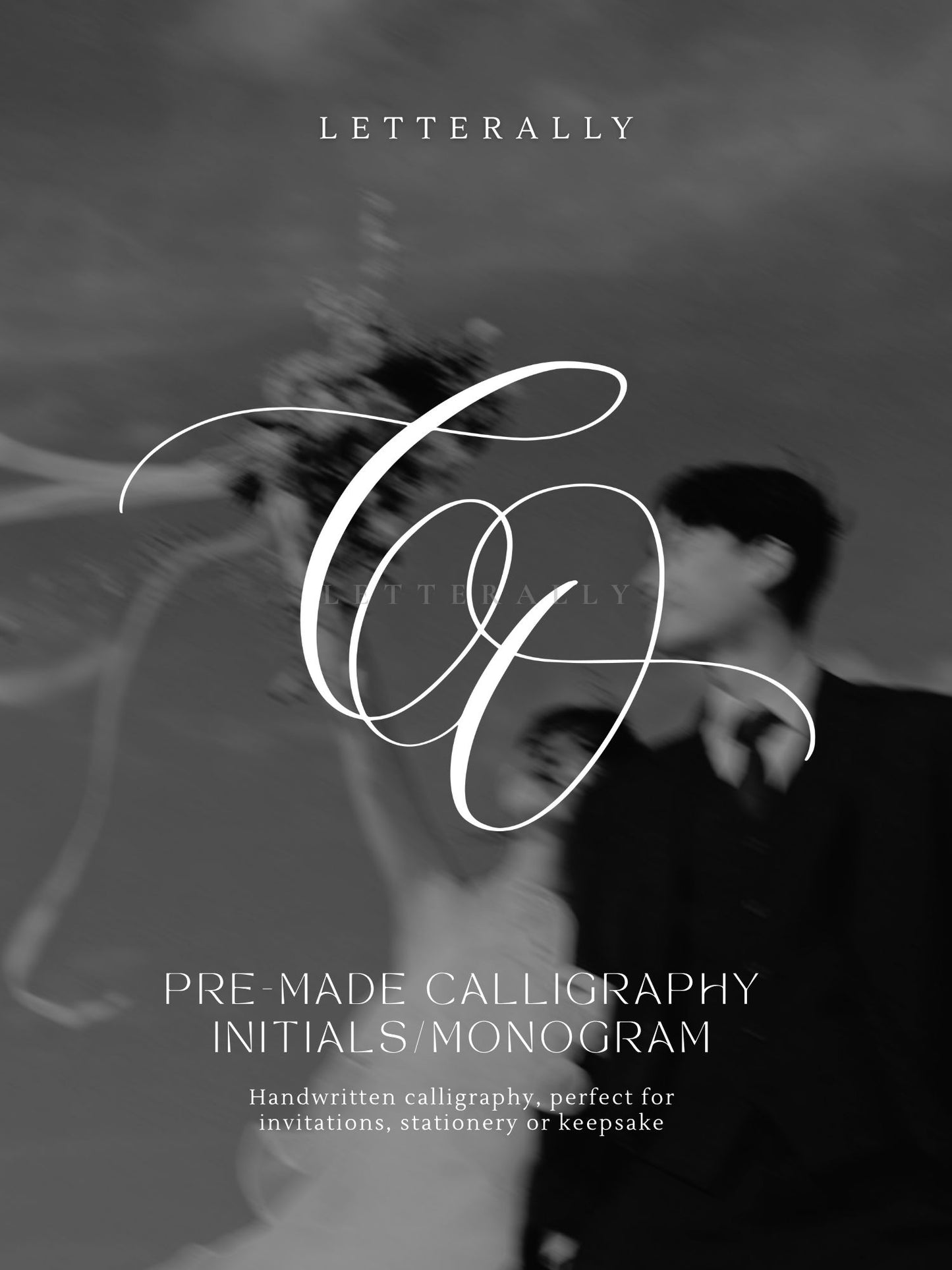 CO | PRE-MADE INITIALS/MONOGRAM CALLIGRAPHY DESIGN