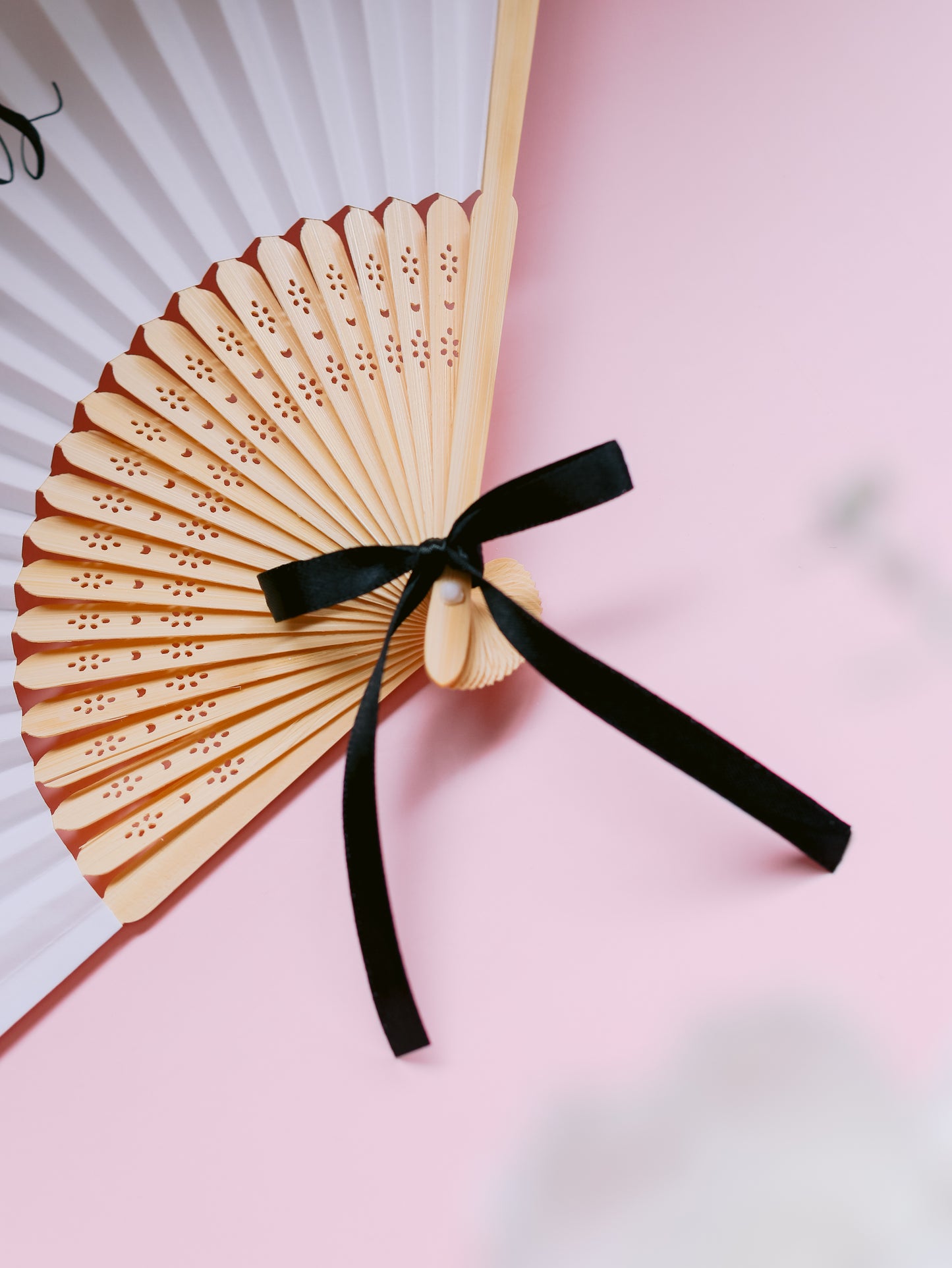 PERSONALISED PAPER FANS | LIGHT BLUE