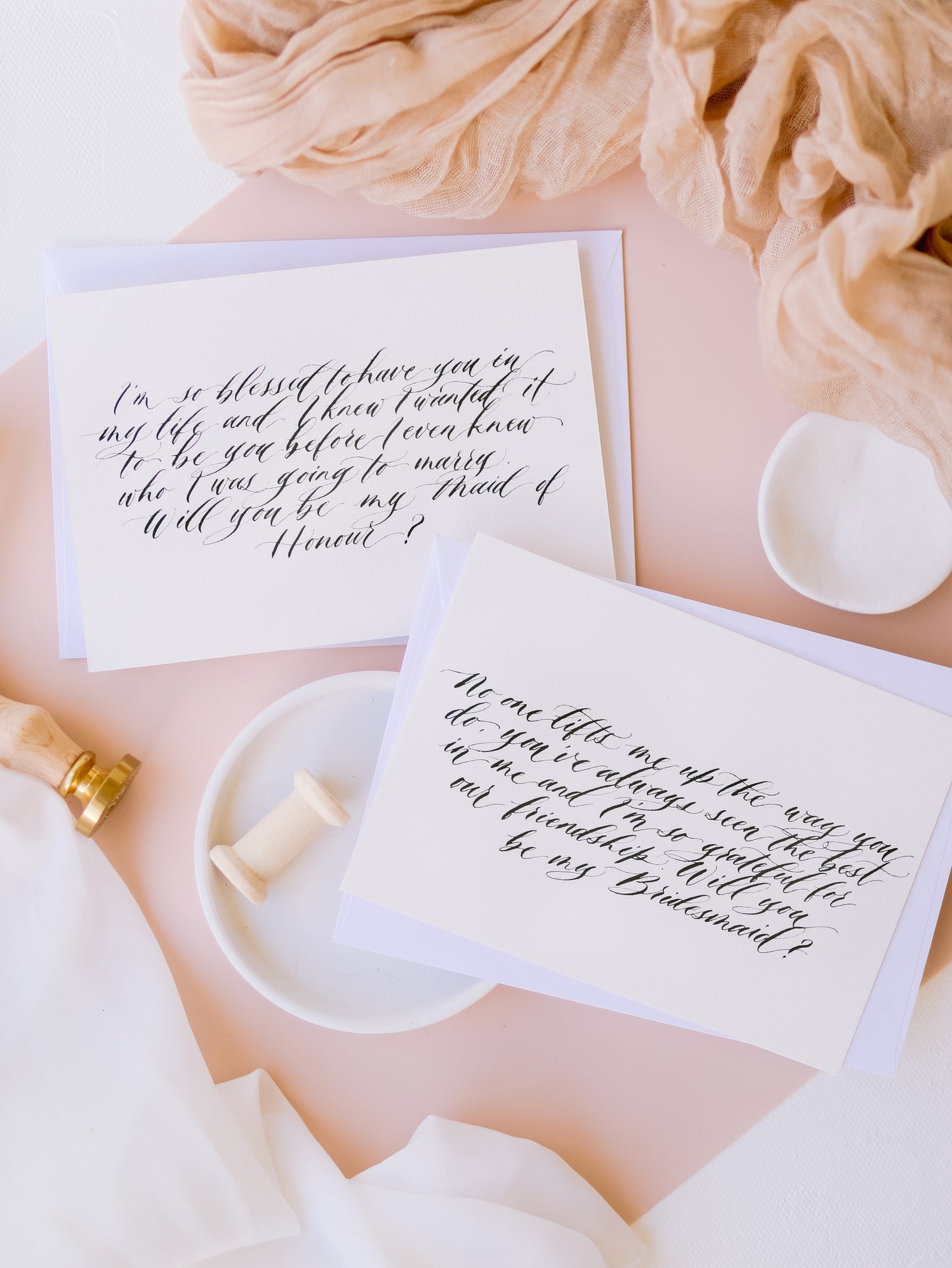 CALLIGRAPHY CARD WITH ENVELOPE