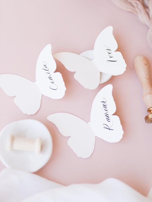 BUTTERFLY PLACE CARDS