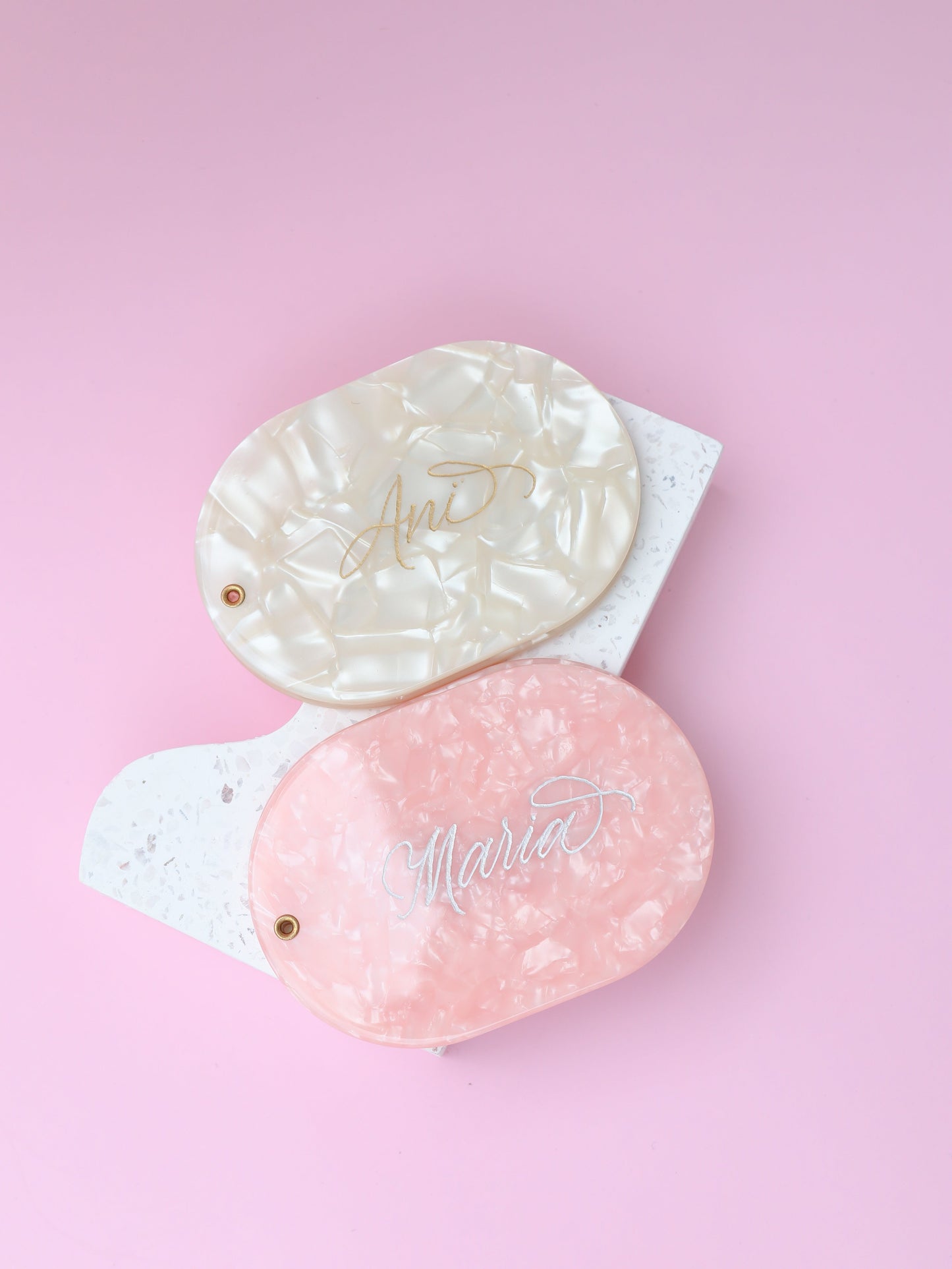 ENGRAVED COMPACT MIRROR